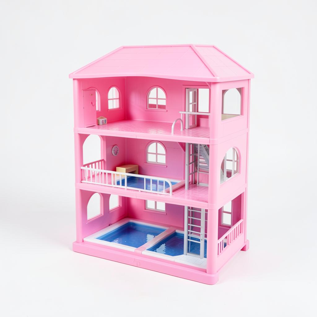 Barbie Casa dos Sonhos com Piscina e Elevador